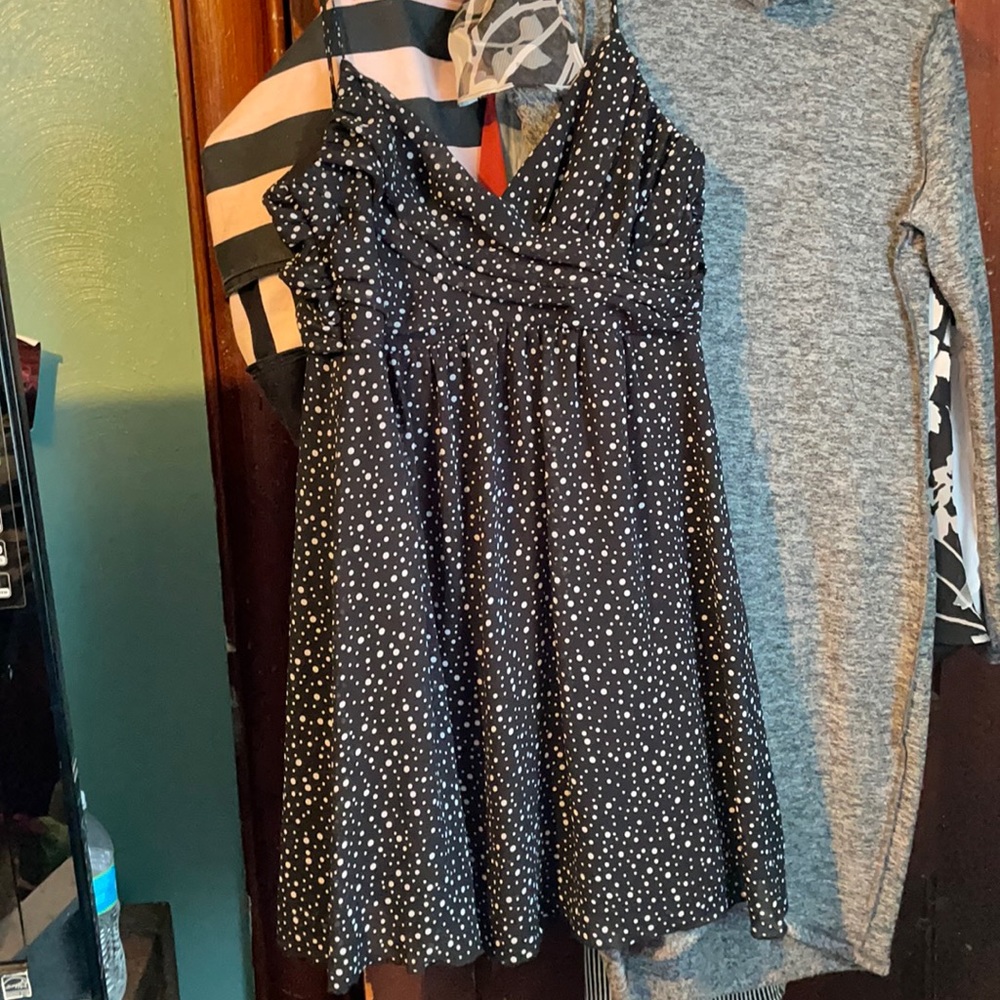 Black Polka Dot Dress